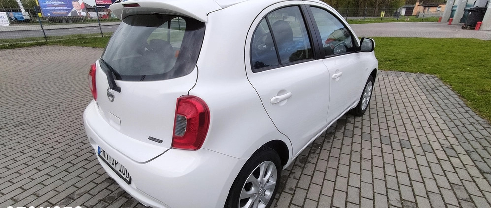 Nissan Micra cena 27800 przebieg: 100000, rok produkcji 2015 z Zelów małe 436